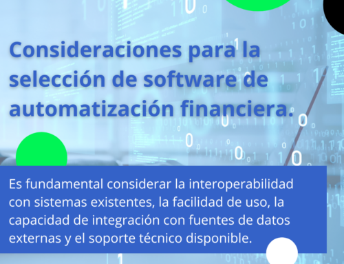 Consideraciones para la selección de software de automatización financiera